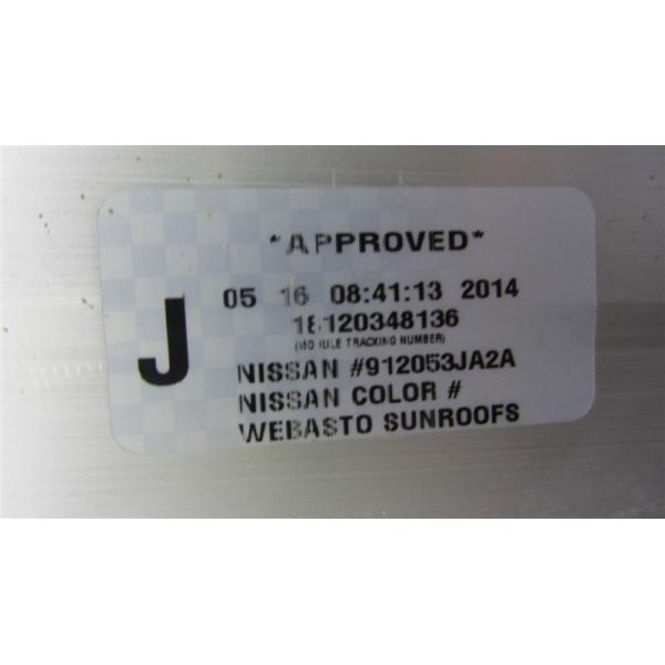 Люк NISSAN NAVARA 04-15 91306-EB20A — 4