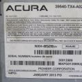 39540-TX4-A01ZARM | магнітола ACURA RDX 12-19 - Прев'ю 5