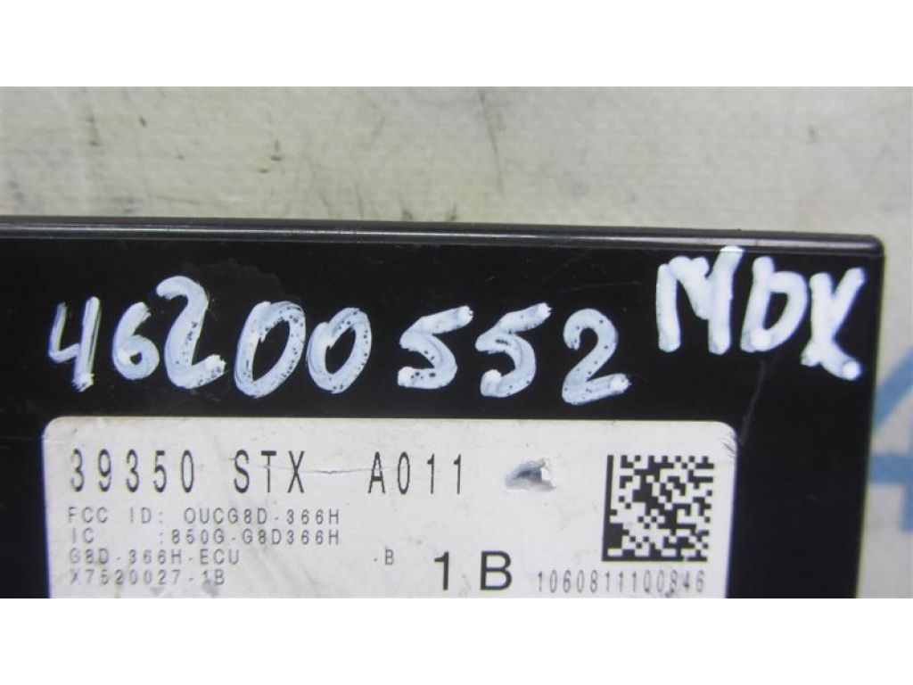 39350-STX-A01 | Блок керування тиском в шинах ACURA MDX (YD2) 06-13 - Фото 2