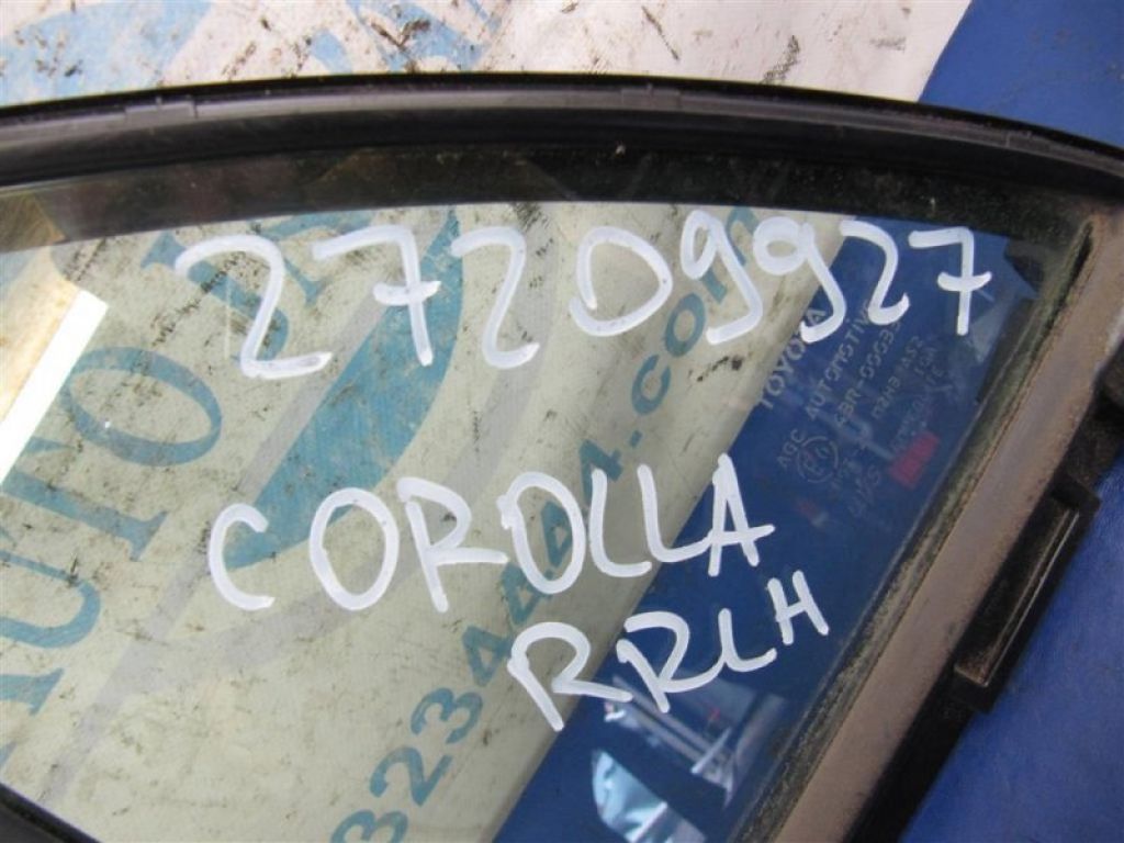68124-02210 | Стекло двери глухое задн. лев. TOYOTA COROLLA 150 06-13 - Фото 2