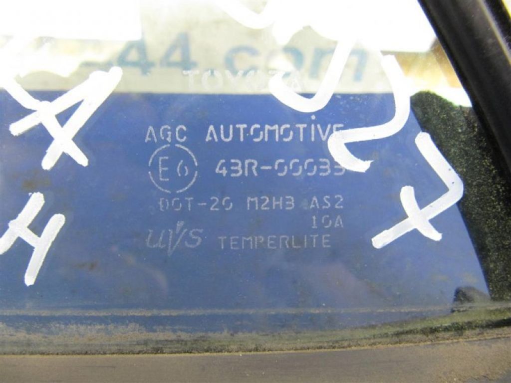 68124-02210 | Стекло двери глухое задн. лев. TOYOTA COROLLA 150 06-13 - Фото 3
