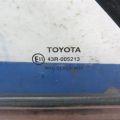 68124-06130 | Стекло двери глухое задн. лев. TOYOTA CAMRY 50 12-15 - Превью 3