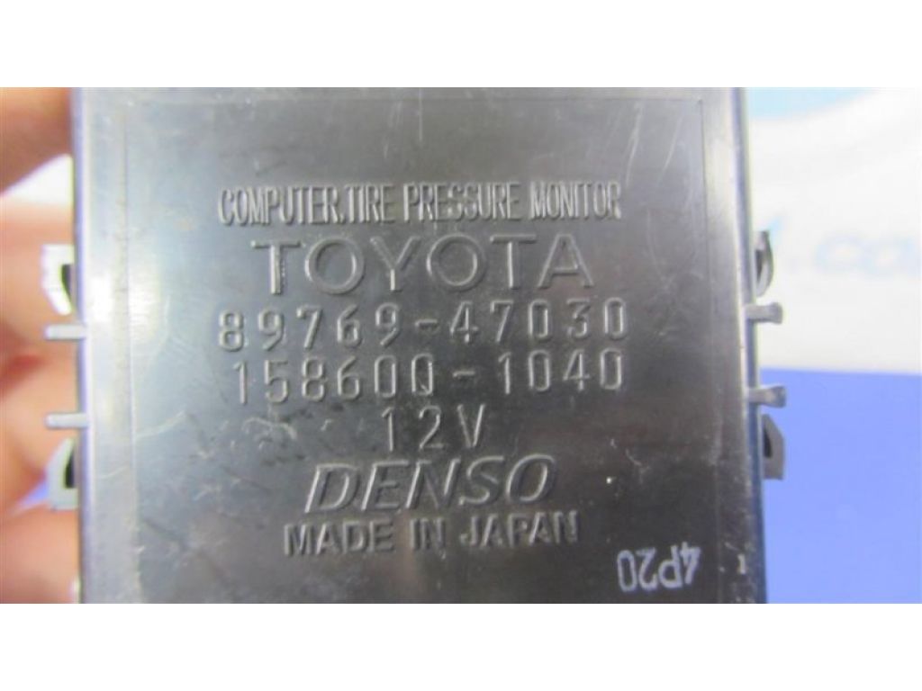 89769-47030 | Блок управления дав.в шинах TOYOTA PRIUS - 30 09-17 - Фото 3