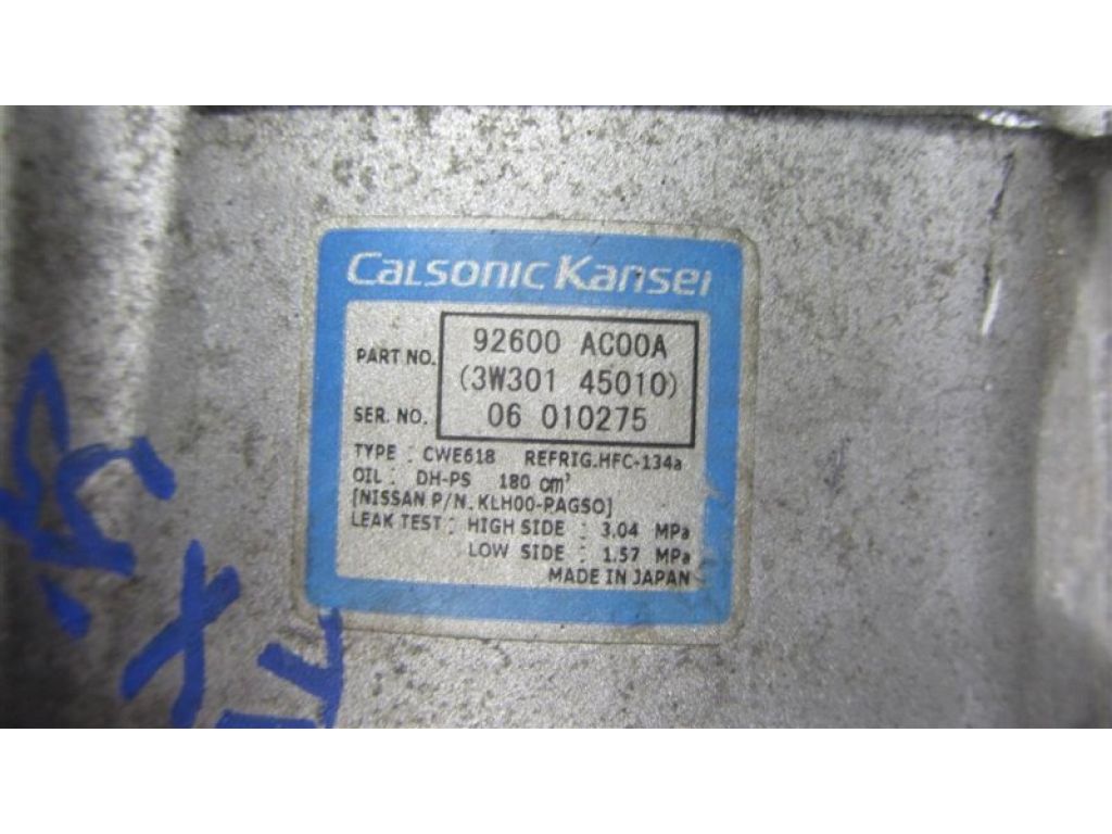 92600-AC00A | Компресор кондиціонера INFINITI FX S50 03-08 - Фото 8