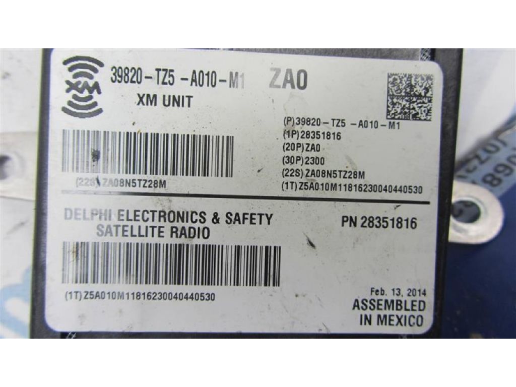 39820-TZ5-A01 | Блок электронный ACURA MDX (YD3) 13-21 - Фото 3