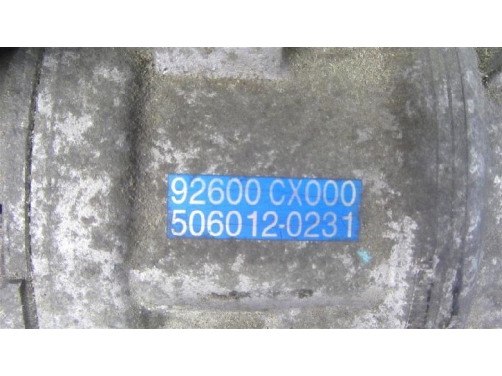 92600-CX000 | Компресор кондиціонера NISSAN X-TRAIL T30 01-07 - Фото 2