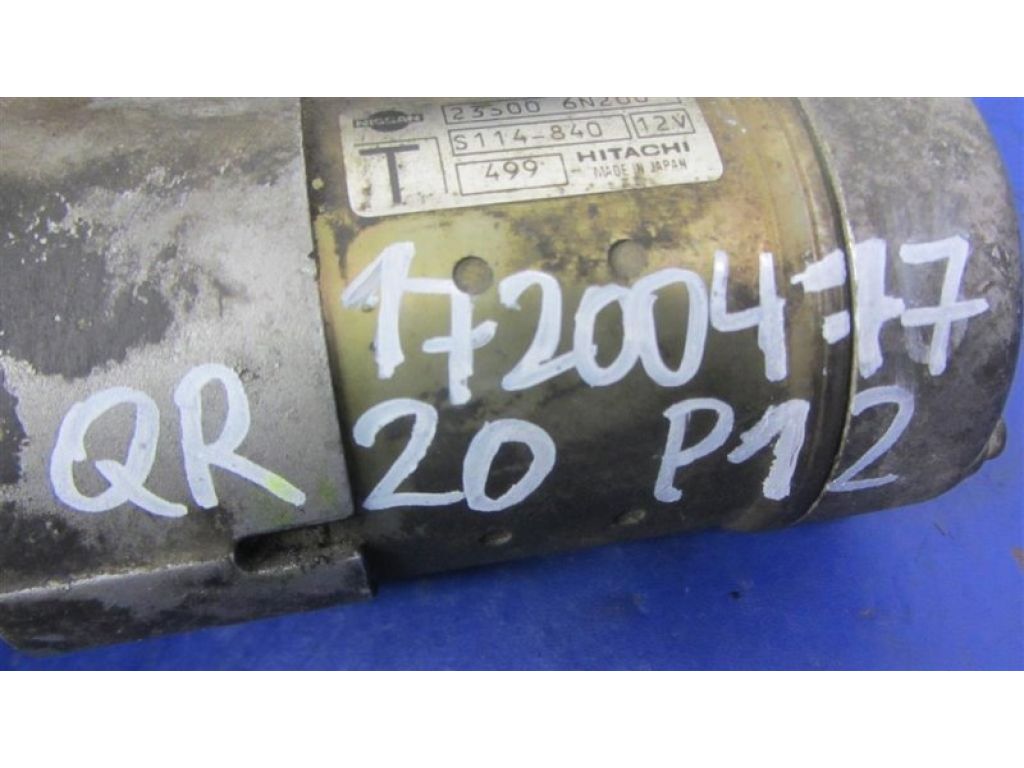 23300-6N200 | стартер NISSAN PRIMERA P-12 01-07 - Фото 2