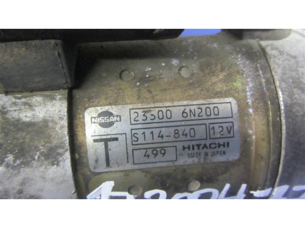23300-6N200 | стартер NISSAN PRIMERA P-12 01-07 - Фото 3