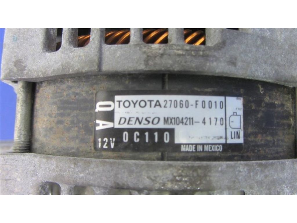 27060-F0010 | Генератор TOYOTA CAMRY 70 17- - Фото 3
