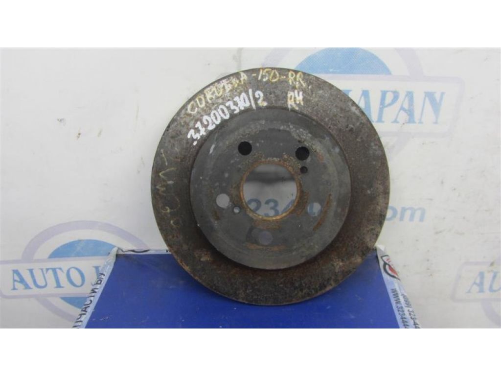 42431-12260 | Тормозной диск задний TOYOTA COROLLA 150 06-13