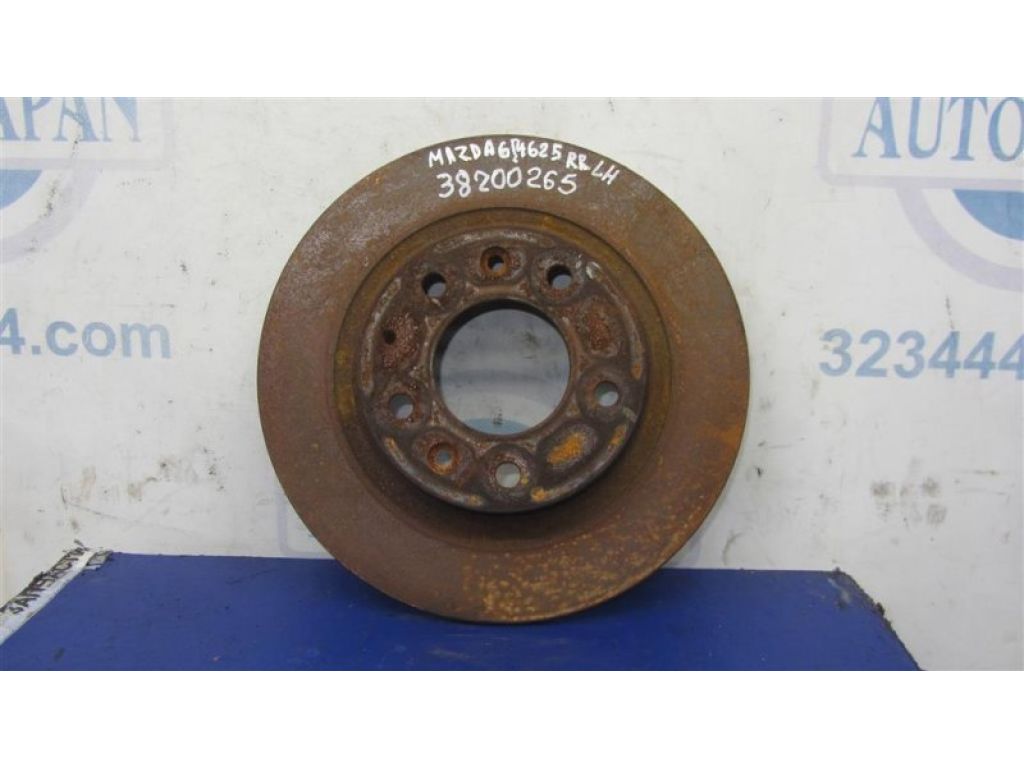 GK2Y-26-251H | Тормозной диск задний MAZDA 6 GH 07-12