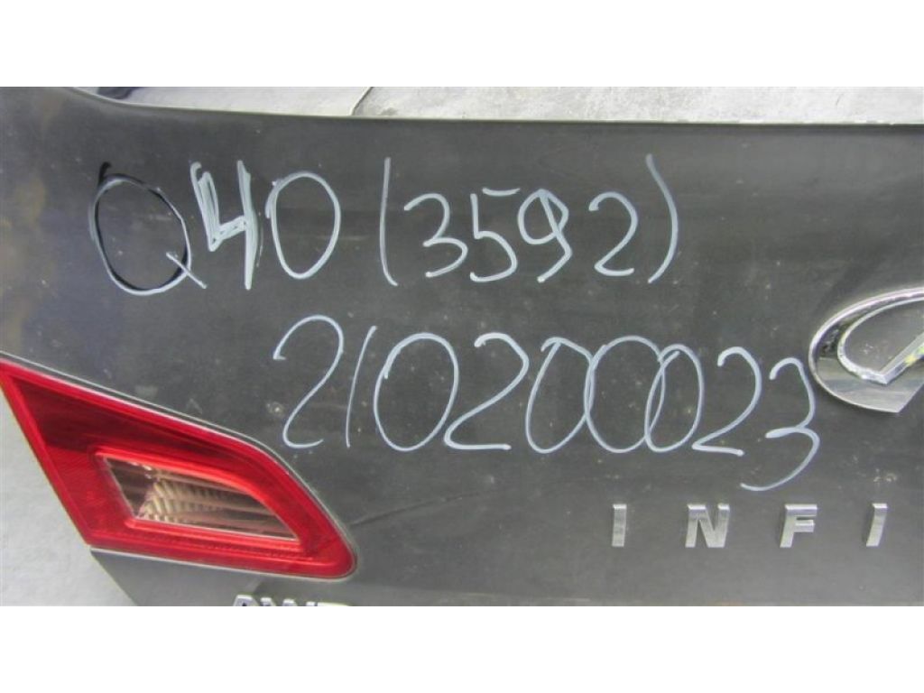 HDC00-JK0MM | Кришка багажника INFINITI G25/G35/G37/Q40 06-14 - Фото 3