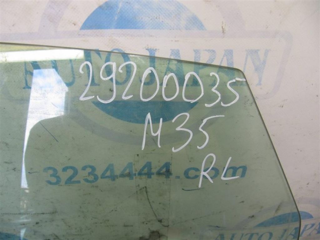 82301-EG00A | Скло дверей задн. лів. INFINITI M35/M45 04-10 - Фото 2