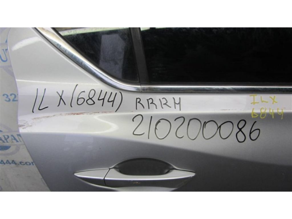 67510-TX6-A90ZZ | Двері задн. прав. ACURA ILX 12-16 - Фото 2