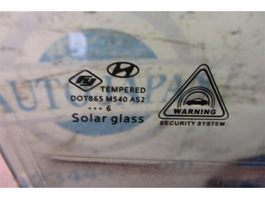 82420-F3030 | Стекло двери передн. прав. HYUNDAI ELANTRA AD 16- - Фото 3