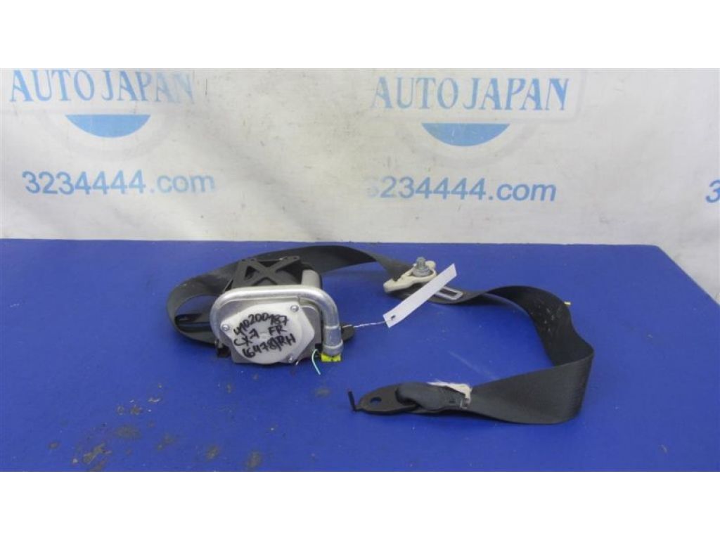 EHY4-57-L3001 | Ремень безопасности передн. прав. MAZDA CX-7 06-12