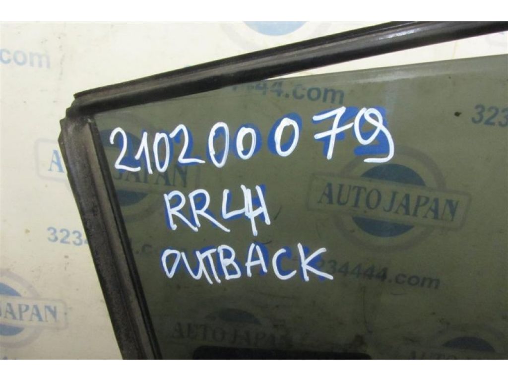 62012AJ35A | Стекло двери глухое задн. лев. SUBARU OUTBACK 09-14 BR - Фото 2