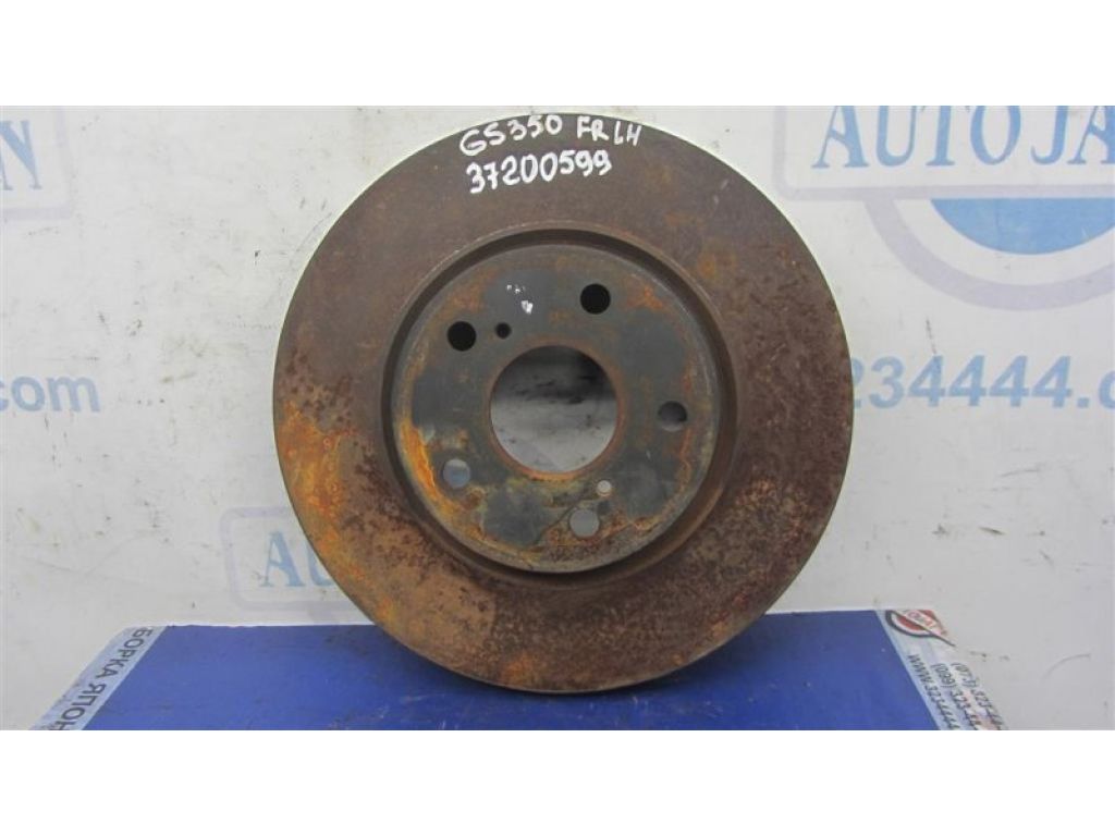 Гальмівний диск передній лів. LEXUS GS350 GS300 05-11