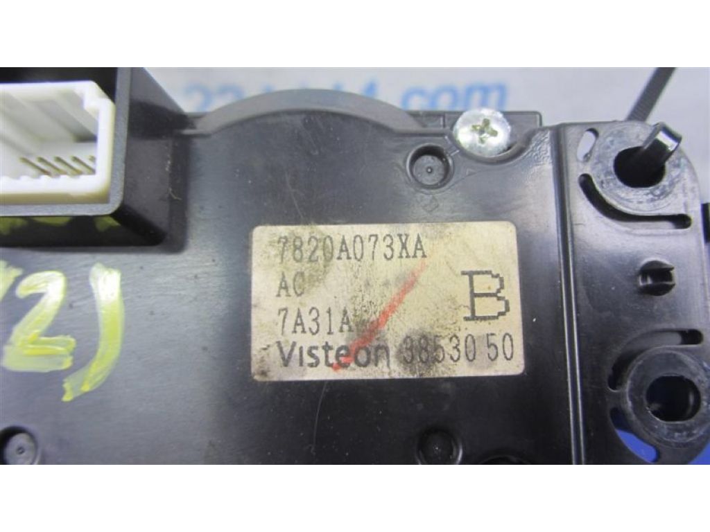 7820A073XA | Блок управления печкой MITSUBISHI LANCER X 10 07-15 - Фото 4