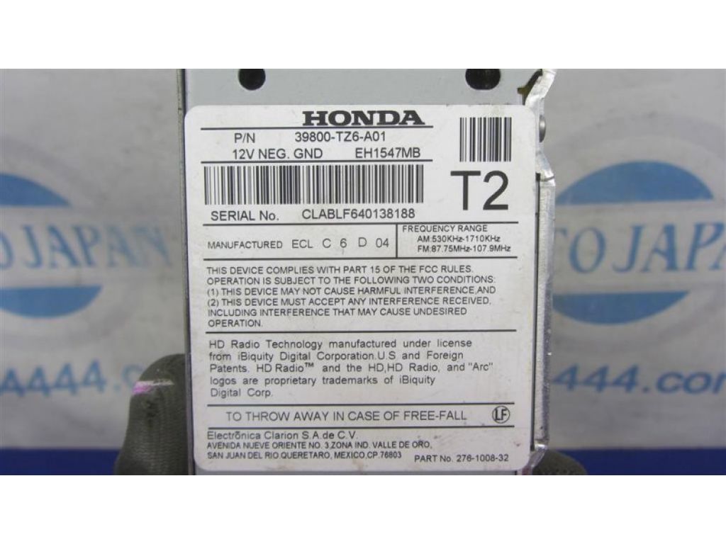 39800-TZ6-A01 | Блок электронный ACURA MDX (YD3) 13-21 - Фото 4