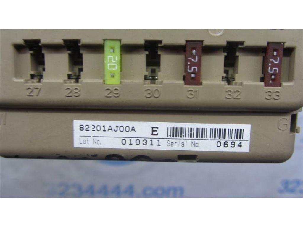 82201AJ00A | Блок предохранителей салон SUBARU OUTBACK 09-14 BR - Фото 4