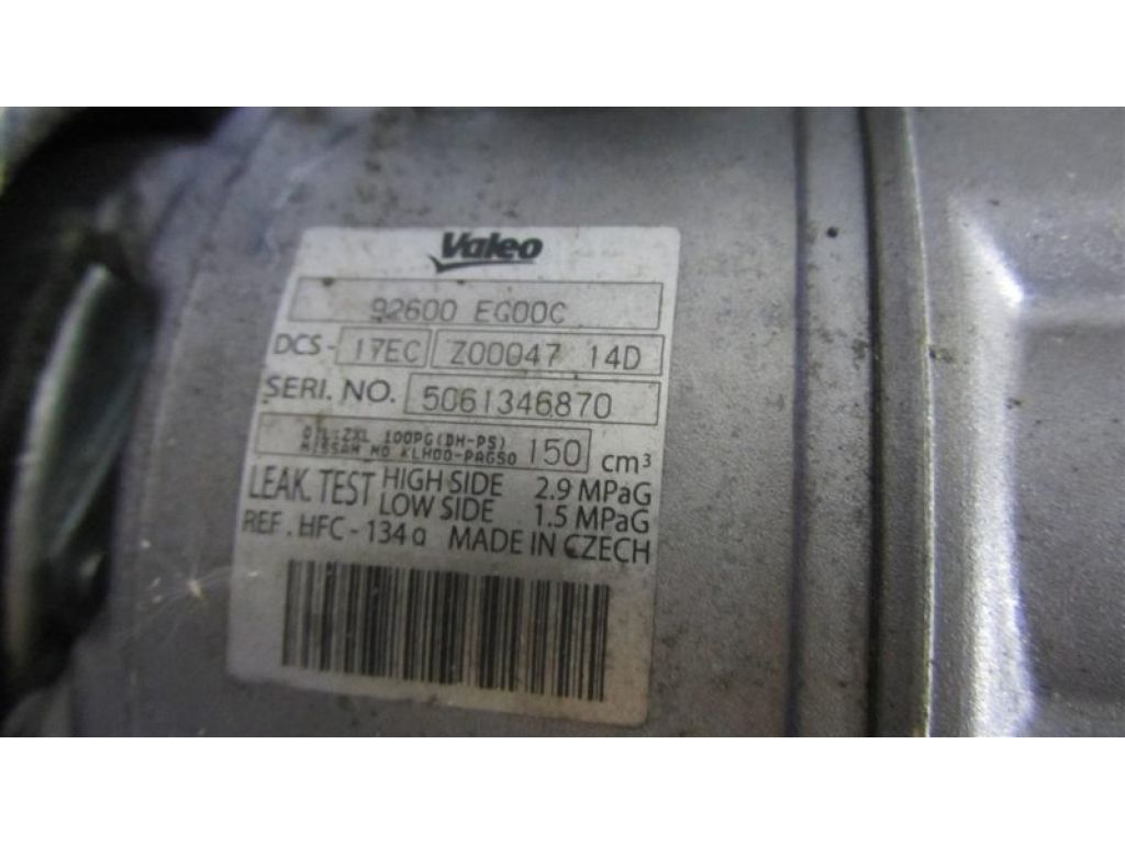 92600-EG00C | Компресор кондиціонера INFINITI FX S50 03-08 - Фото 3