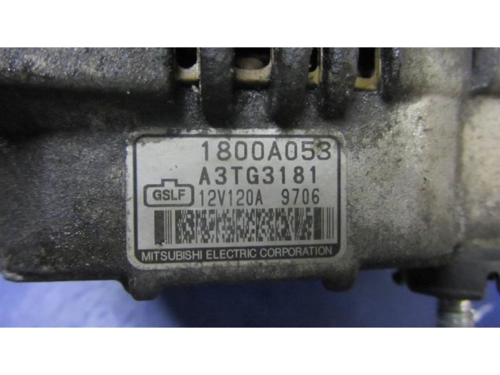 1800A053 | Генератор MITSUBISHI OUTLANDER XL 05-13 - Фото 4