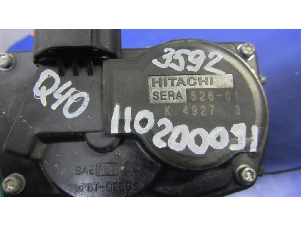 16119-JK20A | Дроссельная заслонка лев. INFINITI G25/G35/G37/Q40 06-14 - Фото 2