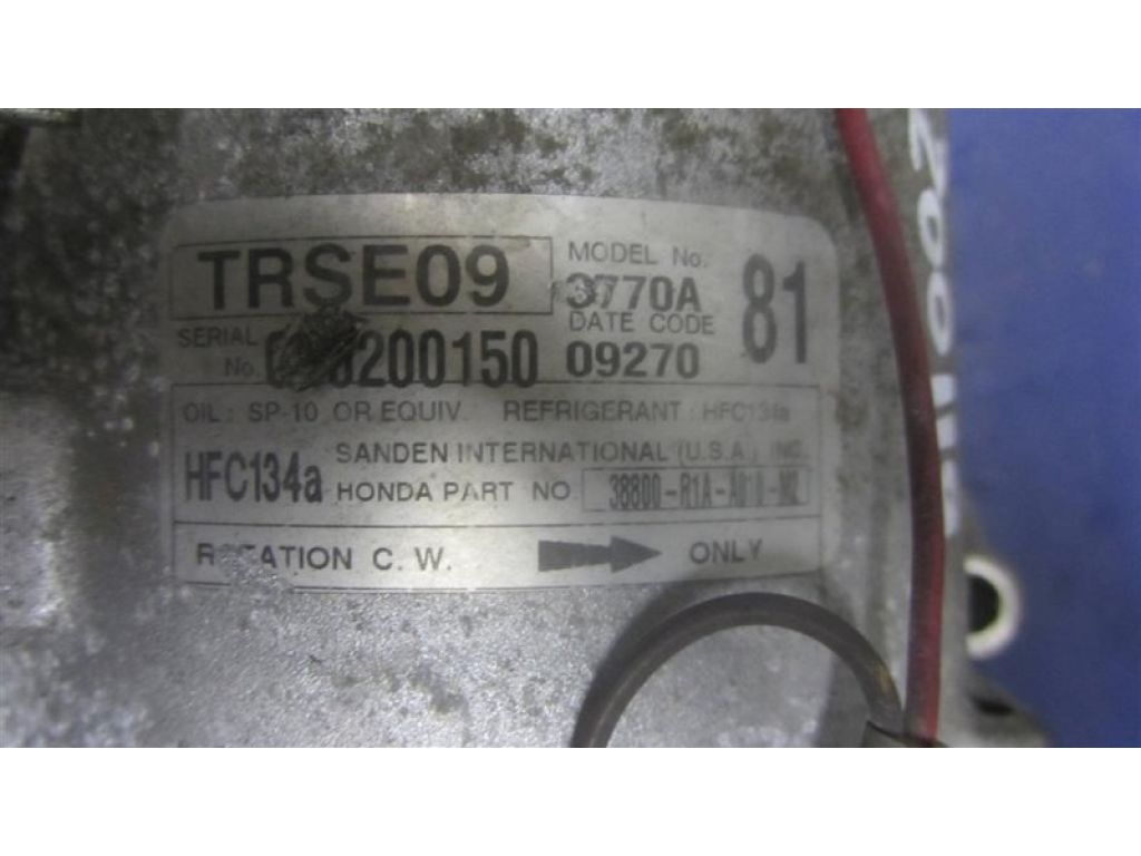38800-R1B-A01RM | Компрессор кондиционера ACURA ILX 12-16 - Фото 3