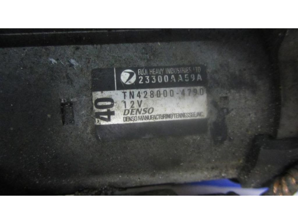 23300AA59A | Стартер SUBARU OUTBACK 09-14 BR - Фото 4