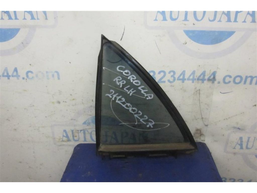 68124-02210 | Стекло двери глухое задн. лев. TOYOTA COROLLA 150 06-13