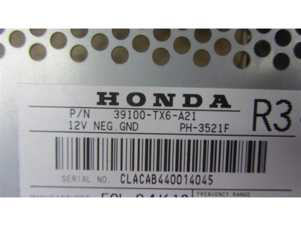 39100-TX6-A21RM | магнітола ACURA ILX 12-16 - Фото 4