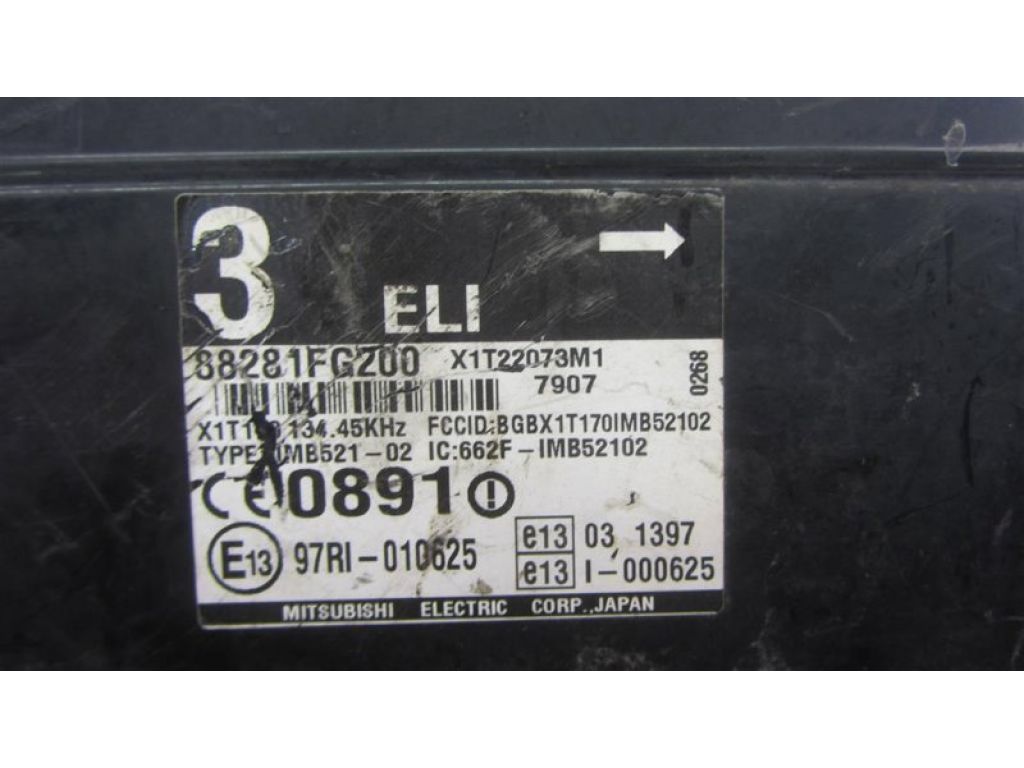 88281FG200 | Блок комфорта SUBARU IMPREZA 07-11 GE/GH - Фото 5