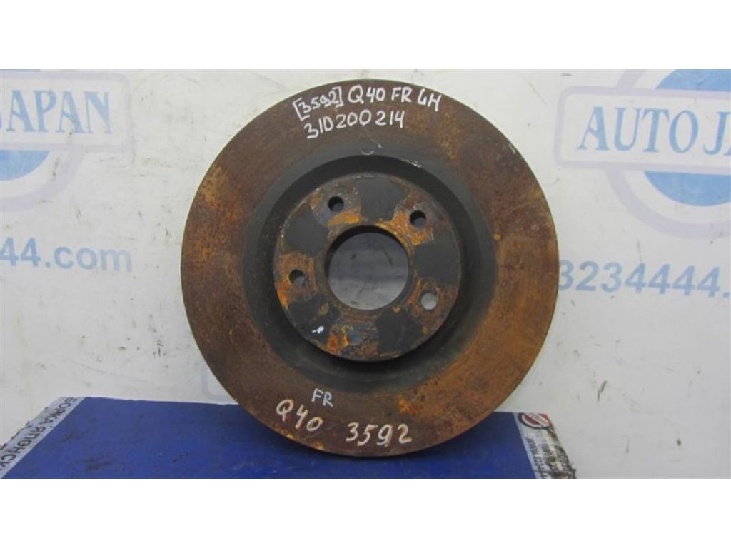 40206-EG00B | Тормозной диск передний INFINITI G25/G35/G37/Q40 06-14