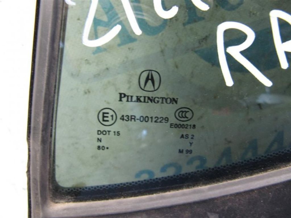 73455-TZ3-A01 | Скло дверей глухе задн. лів. ACURA TLX 14-17 - Фото 3