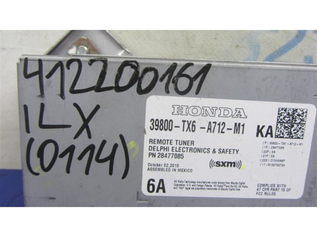 39800-TX6-A72 | Блок электронный ACURA ILX 12-16 - Фото 2
