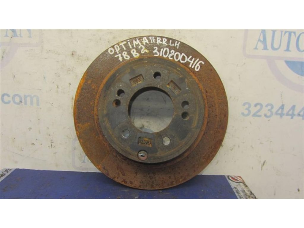 58411-3Q000 | Тормозной диск задний KIA OPTIMA TF 11-16