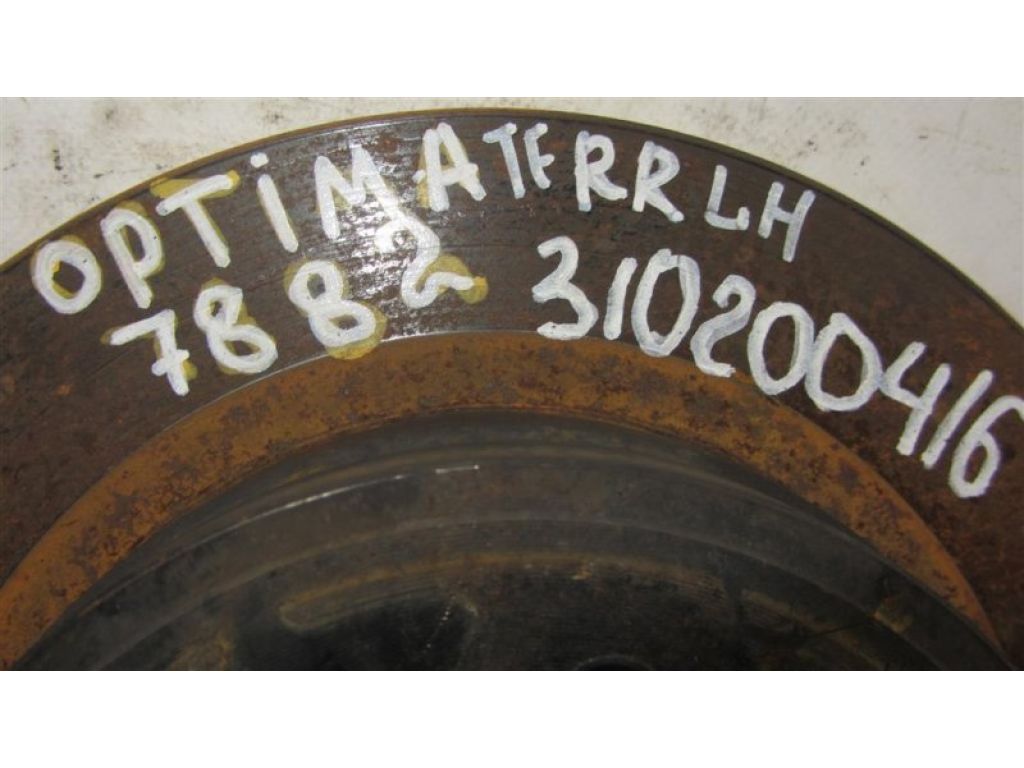 58411-3Q000 | Тормозной диск задний KIA OPTIMA TF 11-16 - Фото 2