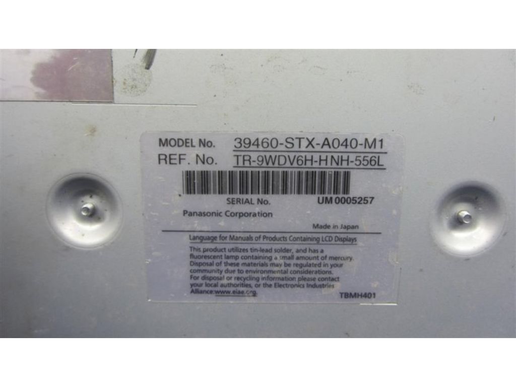 39460-STX-A04ZC | Монитор задн. ACURA MDX (YD2) 06-13 - Фото 4