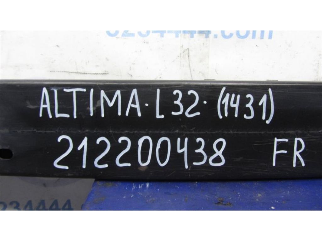 62030-ZX00A | Усилитель переднего бампера NISSAN ALTIMA L32 07-12 - Фото 2