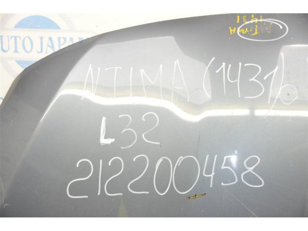 65100-ZX00A | Капот NISSAN ALTIMA L32 07-12 - Фото 2
