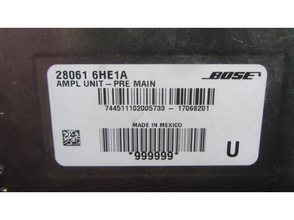 28061-6HE1A | Усилитель звука INFINITI Q50 15-20 - Фото 4