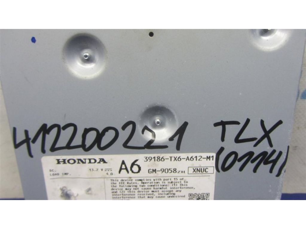 39186-TX6-A61 | Усилитель звука ACURA TLX 14-17 - Фото 2