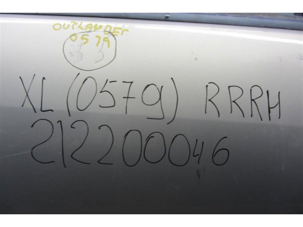 5730A244 | Двері задн. прав. MITSUBISHI OUTLANDER XL 05-13 - Фото 2