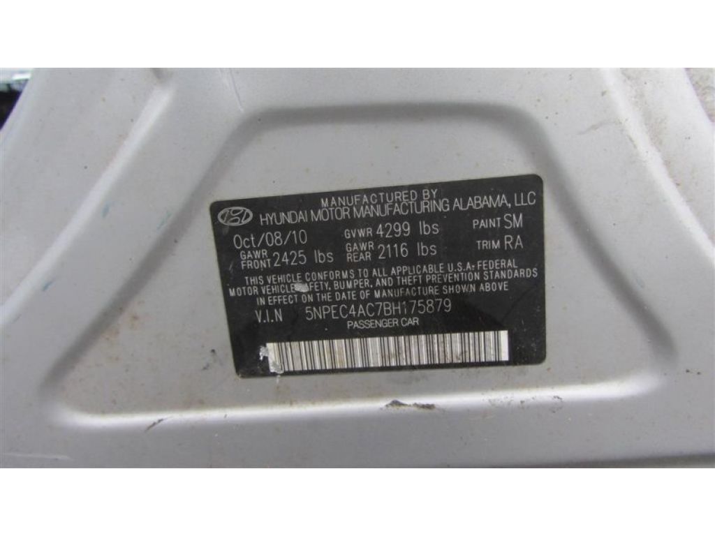 71312-3QD00 | Стійка кузова середня лів. HYUNDAI SONATA YF 10-14 - Фото 3