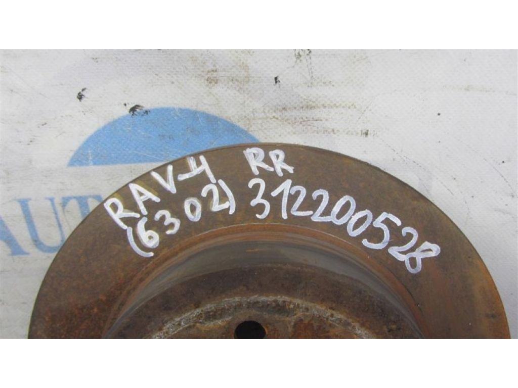 4243142060 | Гальмівний диск задній TOYOTA RAV4 05-12 - Фото 2