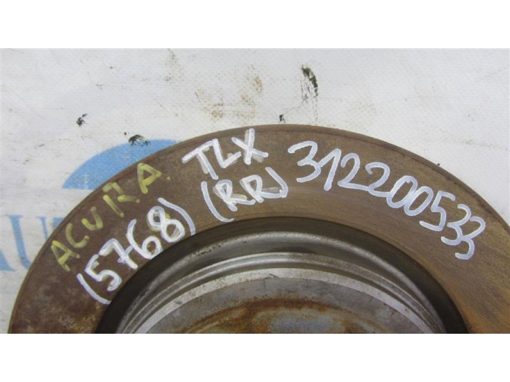 42510-TZ3-A51 | Тормозной диск задний ACURA TLX 14-17 - Фото 2