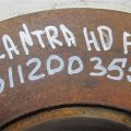 51712-2L000 | Тормозной диск передний HYUNDAI ELANTRA HD 06-11 - Превью 2