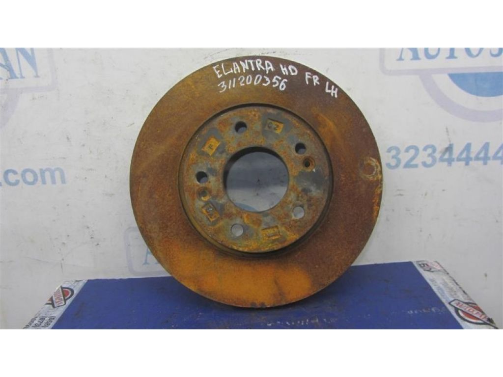 51712-2L000 | Тормозной диск передний HYUNDAI ELANTRA HD 06-11