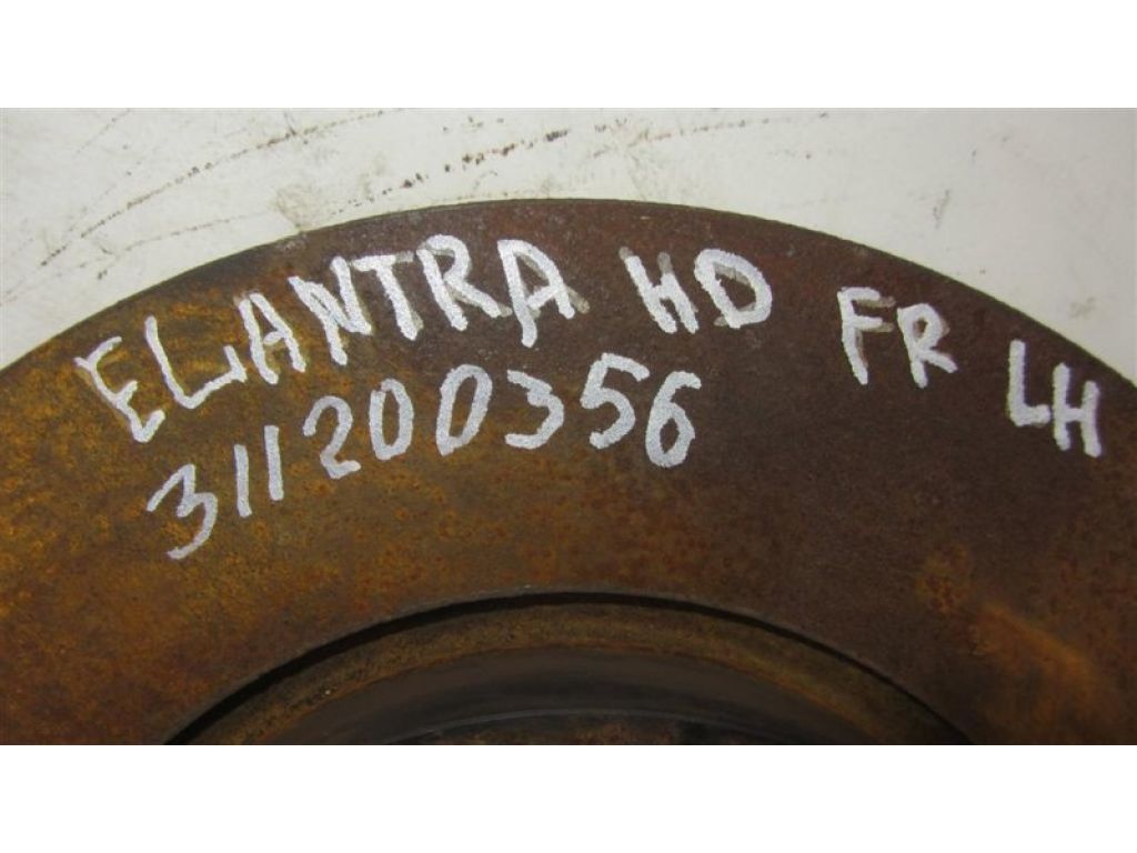 51712-2L000 | Тормозной диск передний HYUNDAI ELANTRA HD 06-11 - Фото 2